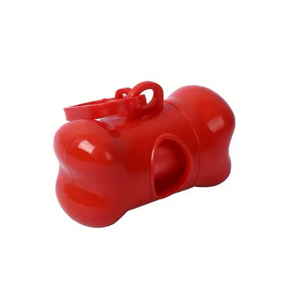 Colorful Bone-Shaped Dog Waste Bag Dispenser – Includes 1 Roll